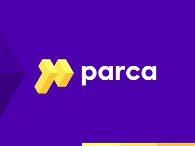 Parca, logo design for a modern music investment platform artists creators growth income investment letter mark monogram logo logo design music musicians p pause platform play revenue songs soundcloud spotify tidal web3