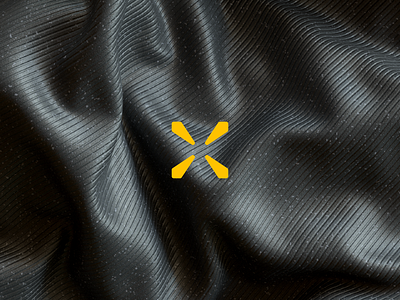 x black brand brand agency brand design brand identity brand logo branding branding agency corporate identity cross letter logo logo design x yellow
