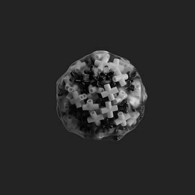 Crosses 3d animation cinema4d illustration motion motion graphics plastic plus redshift