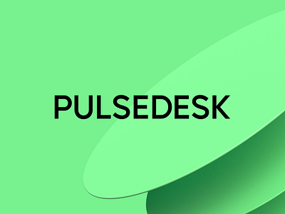 Pulsedesk Branding & Visual Language brand identuty branding branding agency branding package corporate branding corporate identity desk digital branding green helpdesk logo design pulse