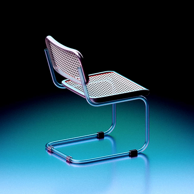 Cesca Chair – Product Animation 3d animation 3d art abstract art architecture art direction art director artwork bauhaus school branding cesca chair cgi artist color blend colorful cover art fuctional design gradient art product animation product photography ui design visual identity