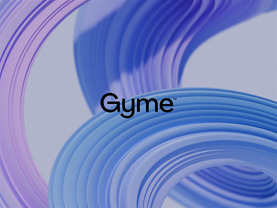 Gyme 3d branding 3d graphics animation brand agency brand design brand graphics brand identity brand identity designer branding corporate identity fintech logo design logo design studio logo designer loop motion graphics stripe visual branding visual identity